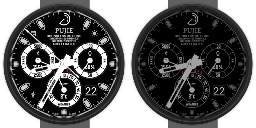 pujie watch face