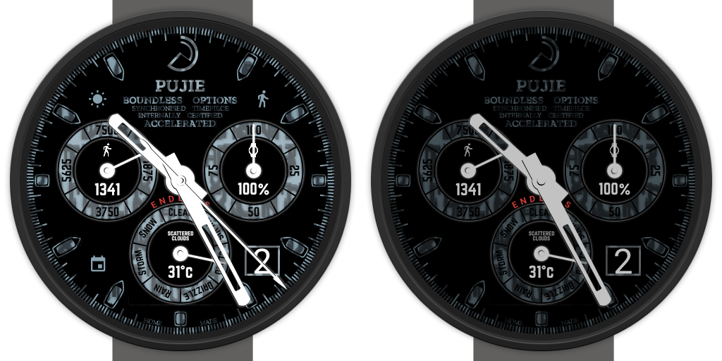 pujie watch face